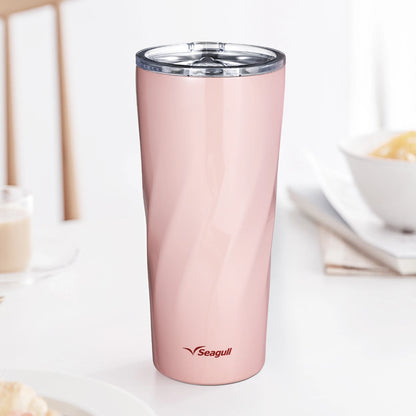 Rose Gold Stainless Steel Thermos Cup